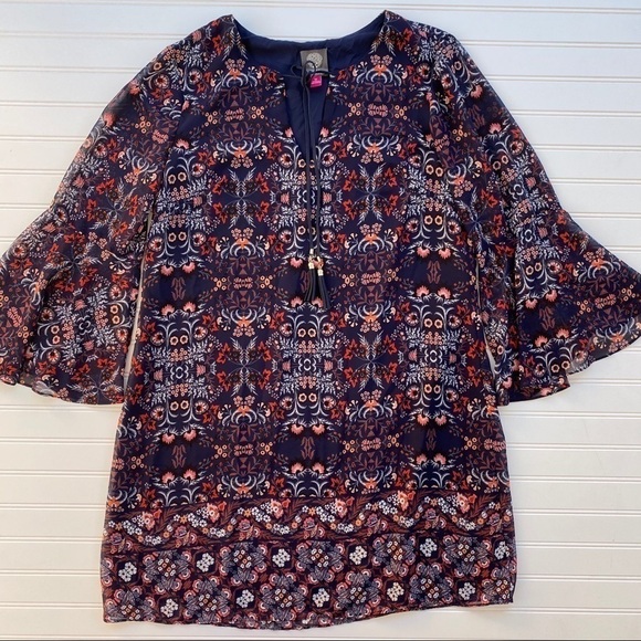 Vince Camuto Bell Sleeves Dress $128 NEW - Picture 12 of 15